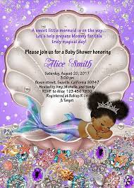 Little Mermaid Baby Shower Invitation It S A Girl Under Etsy In 2021 Mermaid Baby Shower Invitations Mermaid Baby Showers Baby Mermaid