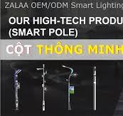 Trụ Cột Thông Minh ZBS-Smart Pole 02 ZALAA OEM/ODM cho Thành Phố hiện đại  mới