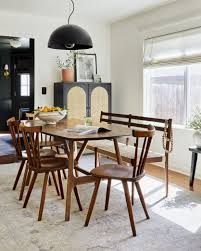 Sara S Living Room Dining Room Reveal Emily Henderson In 2020 Mid Century Modern Dining Room Living Dining Room Dining Table