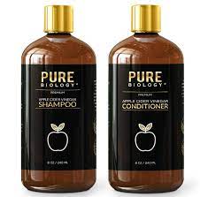 It also is believed to balance the scalp ph and even make hair shinier. Pure Biology Premium Apple Cider Vinegar Shampoo Conditioner Set Cleanse Increase Shine Hydration Biotin
