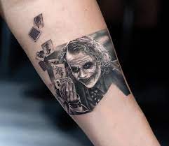 Joker first appeared in 1940s batman comics. Joker Tattoo By Dani Ginzburg Post 31260