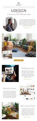 Urbanara Newsletter Template For Interior Design Service Follows Us For Tips And Inspiration For Your Home Decor Interior Or Fashion Newsletters