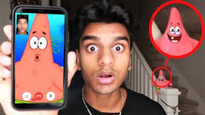 DO NOT FACETIME PATRICK (FROM SPONGEBOB) AT 3AM! *PATRICK BROKE INTO MY  HOUSE*