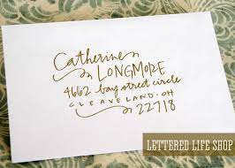 Caitlin Bristow Calligraphy Envelope Addressing Lettering Addressing Envelopes