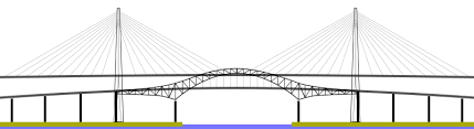 Almost exactly two years after construction began on the main span of the new massive bridge at the port of long beach, crews today carefully lifted and connected into place the last major steel floor beam. Gerald Desmond Bridge 1968 2020 Wikipedia