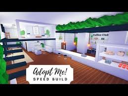 Tree House Plant Cafe Home Speed Build Roblox Adopt Me Youtube In 2020 Futuristic Home Tree House Tree House Designs