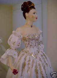 ROYAL WORCESTER L/E FIGURINE-CORONATION BALL CHRISTINA-COMPTON &WOODHOUSE  +CERT