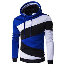 Black And White Sweatshirt Mens Mens Blue Black White Hip Hop Hoodies Price 22 99 Free Shipping Mens Outfits Cool Hoodies Hoodies Men