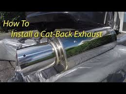 How To Install A Catback Exhaust System Instructables