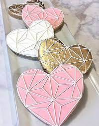 Cute Valentine Cookies Decorated With Royal Icing Heart Cookies For Kids And Other Valentin Valentine Cookies Decorated Wedding Cake Cookies Valentine Cookies