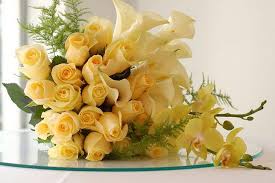 Nancy liu chin via brides featured photography: Yellow Wedding Bouquet Still Life Orchids Bouquet Flowers Roses Hd Wallpaper Peakpx