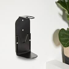 Read customer reviews of unique wall mounted soap dispensers ideas and compare prices of modern and contemporary bathroom fixtures. Wall Mounted Soap Dispenser In Black Single Bottle Holder Kuishi