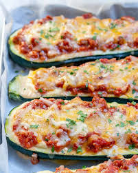 Low Carb Zucchini Lasagna Boats Recipe Low Carb Zucchini Lasagna Low Carb Zucchini Vegetarian Fast Food