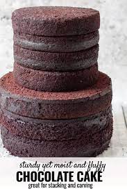 Sturdy Chocolate Cake Recipe Fluffy Chocolate Cake Wedding Cake Recipe Chocolate Cake Recipe
