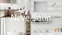 Neve Satin White Wall Tile 300x900