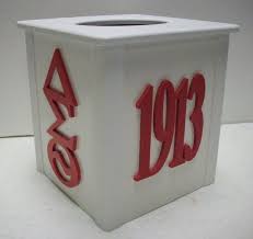 Cute Dst Tissue Box Delta Sigma Theta Delta Sigma Theta Gifts Theta