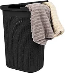 From a small apartment to a crowded house, every. Amazon Com Black Plastic Laundry Baskets Laundry Storage Organization Home Kitchen