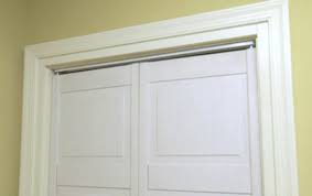 These wheels are what allow the you can use the same wire brush in step 2 to remove debris and dirt buildup from the sliding screen door's track. How To Fix Sliding Closet Doors Fix It Handyman