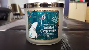 Bath And Body Works Candle Review Twisted Peppermint Candle Junkies