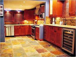 how to use slate slab in kitchen