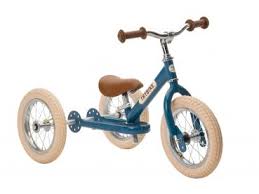 Trybike Dreirad 2 In 1 Steel Vintage Blau By Schmatzepuffer Gratis Personalisierbar Online Kaufen Dreirad Laufrad Und Stutzrader
