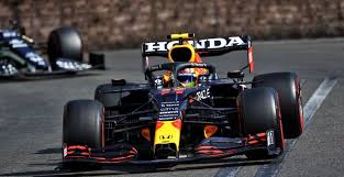 The dutchman led the race in the closing stages before a second tyre. Sergio Perez Wins The Azerbaijan Grand Prix After Max Verstappen Crashes Out