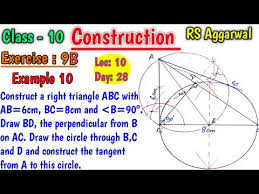 Sa se afiseze tripletele de valori de pe pozitii consecutive cu proprietatea ca prima valoare este egala. Construct A Right Triangle Abc With Ab 6cm Bc 8cm And Angle B 90 Draw Bd Perpendicular From B On Ac Youtube
