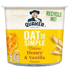 Though quaker oats is known for their oatmeal, everyone knows that oatmeal raisin is a disappointing . Quaker Oat So Simple Honey Vanilla Porridge Pot 57g Morrisons