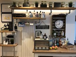 Outdoor bar ideas diy outdoor bars. Home Diy Gin Bar Scottish Gin Scaffold Shelf Gin Shelfie Dansette Diy Coffee Bar Scaffold Shelves Gin Bar