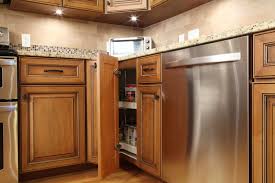 Corner kitchen cabinets are the loneliest, darkest, and most remote space in your kitchen. Optimizing Blind Corner Cabinets American Wood Reface