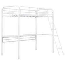 Bunk beds ideas for the loft beds with desks shelving storage drawers and bunk bed plans and bunk bed with a builtin desk for kids will love february pixel pete diy patterns by harriet bee standard bunk beds with free plans desk bed teen bunk beds with a builtin desk underneath. Full Size Metal Loft Bed With Desk Contemporary Loft Beds By Walker Edison Houzz