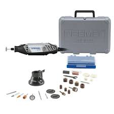 Dremel 3000 Series 1 2 Amp Variable Speed Corded Rotary Tool Kit With 25 Accessories And Carrying Case 3000 1 25h The Home Depot Dremel Dremel 3000 Rotary Tool