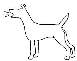 Dogs tricks and action digging dirt eating pet food jumping sleeping running and barking vector illustration cartoon dog set. When Your Dog Barks At Nothing Are They Barking At Ghosts Sunbelz