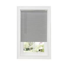 Achim Grey 1 In Cordless Room Darkening Vinyl Blind 23 In W X 64 In L Dsg223gy06 The Home Depot In 2020 Horizontal Blinds Vinyl Blinds Cordless Blinds