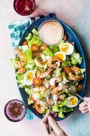 Classic Shrimp Louie Salad Recipe Shrimp Louie Salad Fruit Salad Recipes Layered Salad Recipes