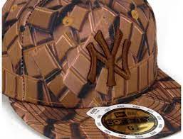 New York Yankees Chocolate Print Kids 59fifty Fitted Baseball Cap By New Era X Mlb Fitted Baseball Caps Yankees Fitted Hat Cap