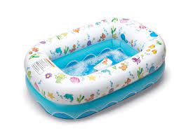 Making your baby or toddler love bath time with this inflatable bathtub is easy. Mommy S Helper Inflatable Bathtub For Baby Toddler Saddle Horn Baby Bath Seat Keeps Baby From Sliding Whimsical Ocean Design Makes Toddler Bath Time Fun Recommended Age 6 To 24 Months Buy