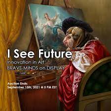 Collection Of Brave Minds In I See Future Auction Ends Monday September 13th 2021 5 Pm Est In 2021 Art History Auction Art