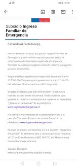 Ingresodeemergencia.cl is tracked by us since may, 2020. Familias Denuncian Que No Han Recibido El Ife En La Luz Debo 200 Mil Y El Agua No Quiero Ni Ver