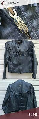Real Biker Willie G Davidson Leather Jacket 38 Leather Jacket Vintage Leather Jacket Clothes Design