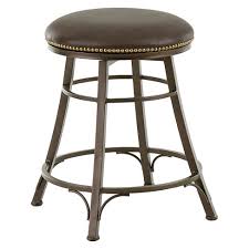 White backless bar stools bed bath beyond. Bali 24 Backless Swivel Counter Height Barstool Metal Steve Silver Target