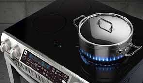 Samsung S New Induction Stove Features Fake Led Flames Induction Stove Induction Range Induction Stove Top
