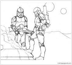 Make a coloring book with stormtrooper clone trooper for one click. Star Wars Clone Trooper Coloring Pages Cartoons Coloring Pages Coloring Pages For Kids And Adults