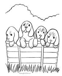 School's out for summer, so keep kids of all ages busy with summer coloring sheets. Free Coloring Pages Of Dogs Free Printable Coloring Pages Free Coloring Library