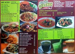 Check spelling or type a new query. Menu Mie Aceh Seulawah Menteng Menteng Jakarta Pusat Kuliner Traveloka