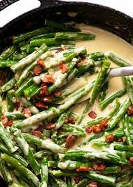 Check spelling or type a new query. Green Beans In Creamy Parmesan Sauce With Bacon Recipetin Eats