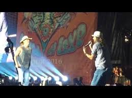 Kid Rock Surprises Fans At The Kenny Chesney Concert At Ford Field Mlive Com Kid Rock Rock Baby Kenny Chesney Concert