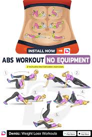 No Equipment Abs Workout Ab Workout At Home Abs Workout Video