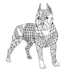 Your children will love these playful line drawings of their favorite breeds chewing on a bone, running through the park, or getting a bath. Bull Terrier Coloring Pages Crazypurplemama