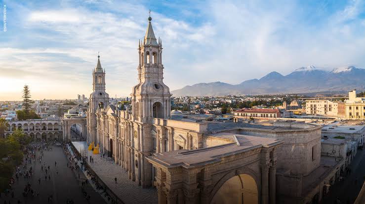 Arequipa White City Volcano Plaza de Armas